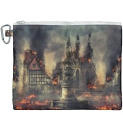 Braunschweig City Lower Saxony Canvas Cosmetic Bag (xxxl) by Cemarart