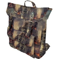 Braunschweig City Lower Saxony Buckle Up Backpack by Cemarart