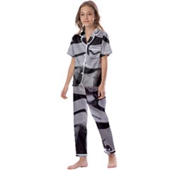 Stormtrooper Kids  Satin Short Sleeve Pajamas Set by Cemarart