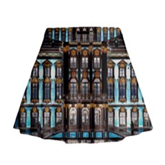 Catherine Spalace St Petersburg Mini Flare Skirt by Cemarart