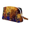 Skyline Frankfurt Abstract Moon Wristlet Pouch Bag (Medium) View2