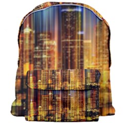 Skyline Light Rays Gloss Upgrade Giant Full Print Backpack by Cemarart