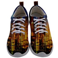 Skyline Light Rays Gloss Upgrade Mens Athletic Shoes by Cemarart