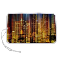 Skyline Light Rays Gloss Upgrade Pen Storage Case (m) by Cemarart