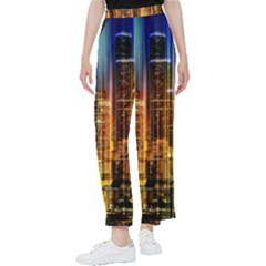 Skyline Light Rays Gloss Upgrade Women s Pants  by Cemarart