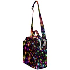 Star Colorful Christmas Xmas Abstract Crossbody Day Bag