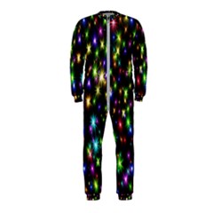 Star Colorful Christmas Abstract Onepiece Jumpsuit (kids) by Cemarart