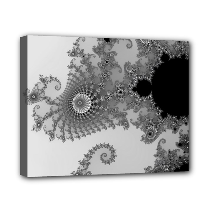 Males Mandelbrot Abstract Almond Bread Canvas 10  x 8  (Stretched)