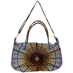 Barcelona Stained Glass Window Removable Strap Handbag by Cemarart