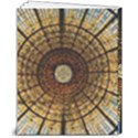 Barcelona Stained Glass Window 8  x 10  Hardcover Notebook View2