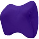 Ultra Violet Purple Velour Head Support Cushion View4