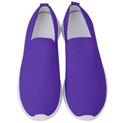 Ultra Violet Purple Men s Slip On Sneakers by bruzer