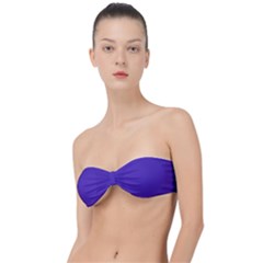 Ultra Violet Purple Classic Bandeau Bikini Top  by bruzer