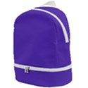 Ultra Violet Purple Zip Bottom Backpack View1