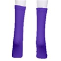 Ultra Violet Purple Crew Socks View2