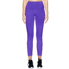 Ultra Violet Purple Pocket Leggings  by bruzer