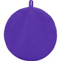 Ultra Violet Purple Round Trivet View1