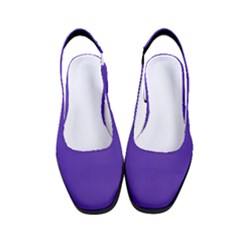 Ultra Violet Purple Women s Classic Slingback Heels by bruzer