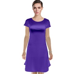 Ultra Violet Purple Cap Sleeve Nightdress by bruzer