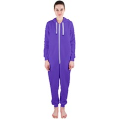 Ultra Violet Purple Hooded Jumpsuit (ladies) by bruzer