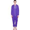 Ultra Violet Purple Hooded Jumpsuit (Ladies) View1