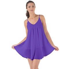 Ultra Violet Purple Love The Sun Cover Up by bruzer