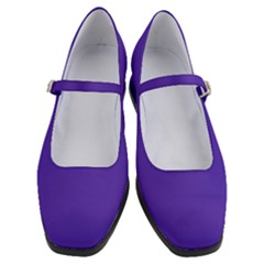 Ultra Violet Purple Women s Mary Jane Shoes by bruzer