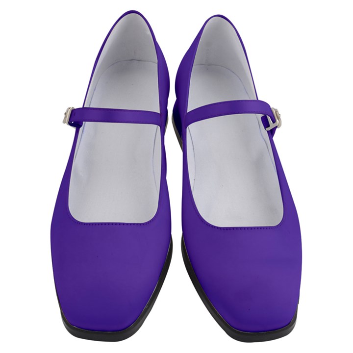 Ultra Violet Purple Women s Mary Jane Shoes