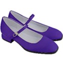 Ultra Violet Purple Women s Mary Jane Shoes View3