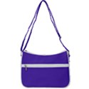 Ultra Violet Purple Zip Up Shoulder Bag View3