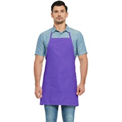 Ultra Violet Purple Kitchen Apron by bruzer