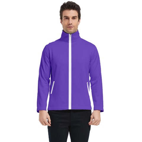 Ultra Violet Purple Men s Bomber Jacket by bruzer