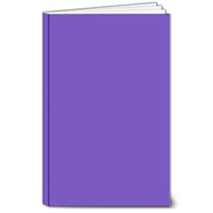 Ultra Violet Purple 8  X 10  Softcover Notebook by bruzer