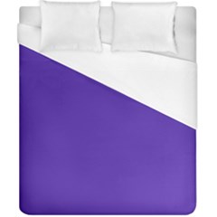 Ultra Violet Purple Duvet Cover (california King Size) by Patternsandcolors