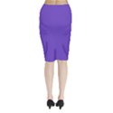 Ultra Violet Purple Midi Wrap Pencil Skirt View2