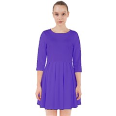 Ultra Violet Purple Smock Dress