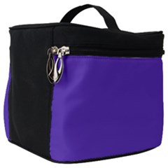 Ultra Violet Purple Make Up Travel Bag (big) by Patternsandcolors