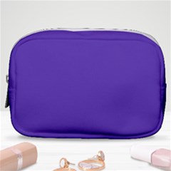 Ultra Violet Purple Make Up Pouch (small) by Patternsandcolors