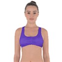 Ultra Violet Purple Got No Strings Sports Bra View1