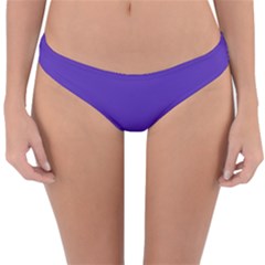 Ultra Violet Purple Reversible Hipster Bikini Bottoms by Patternsandcolors