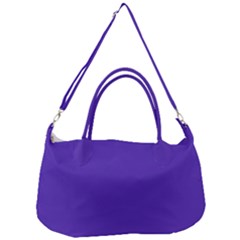 Ultra Violet Purple Removable Strap Handbag