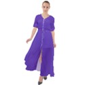 Ultra Violet Purple Waist Tie Boho Maxi Dress View1