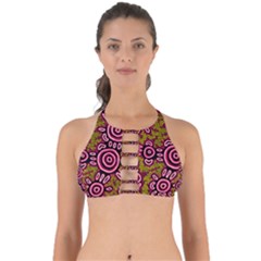 Authentic Aboriginal Art - You Belong Perfectly Cut Out Bikini Top by hogartharts