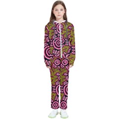 Authentic Aboriginal Art - You Belong Kids  Tracksuit by hogartharts