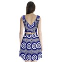 Authentic Aboriginal Art - Gathering Split Back Mini Dress  View2