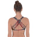 Authentic Aboriginal Art - Gathering 2 Got No Strings Sports Bra View2