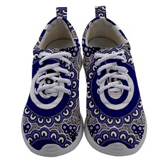 Authentic Aboriginal Art - Gathering Women Athletic Shoes by hogartharts