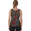 Authentic Aboriginal Art - Gathering 2 Velvet Tank Top View2