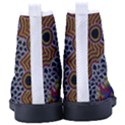 Authentic Aboriginal Art - Gathering 2 Kid s High-Top Canvas Sneakers View4