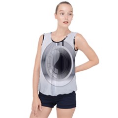 Washing Machines Home Electronic Bubble Hem Chiffon Tank Top by Proyonanggan